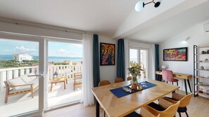 Penthouse | Wohnbereich | LCD-Fernseher