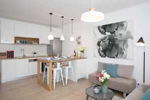 Appartement Deluxe | Coin séjour