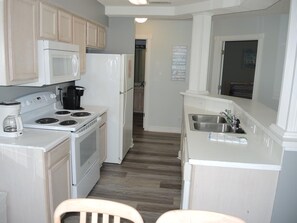 Villa, 2 Bedrooms | Private kitchen | Fridge, coffee/tea maker