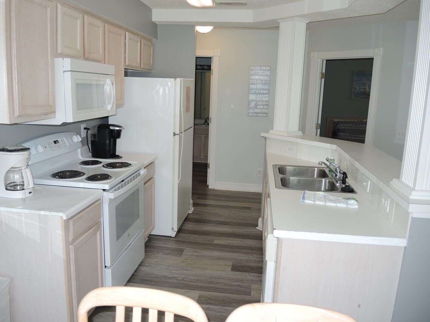 Villa, 1 Bedroom | Private kitchen | Fridge, coffee/tea maker