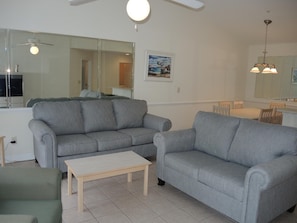 Villa, 2 Bedrooms | Living area