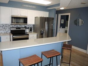 Condo, 1 Bedroom | Private kitchen | Fridge, coffee/tea maker - 208m 1 Bedroom Condo by Redawning (Calabash)