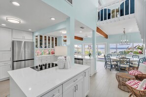 Maison, 4 chambres | Cuisine privée | Cafetière/bouilloire