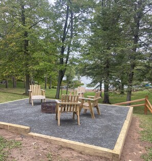 Property grounds - Cozy Cabin #5 formally Birch Point Resort.  Individually owned cabins. (Hayward)