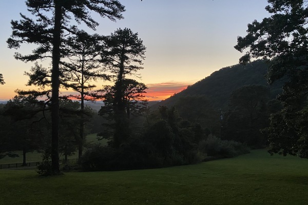 The sunsets are stunning!!