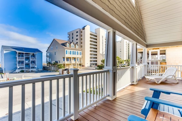 House, 3 Bedrooms, Balcony | Balcony - 4102 South Ocean Blvd by Escape (North Myrtle Beach)