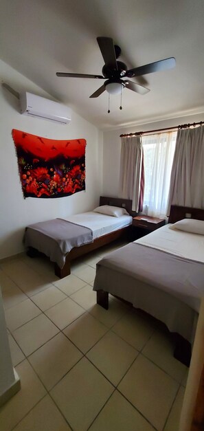 2 slaapkamers, een kluis op de kamer, wifi