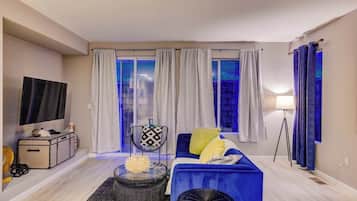 TV, video games, books, offices