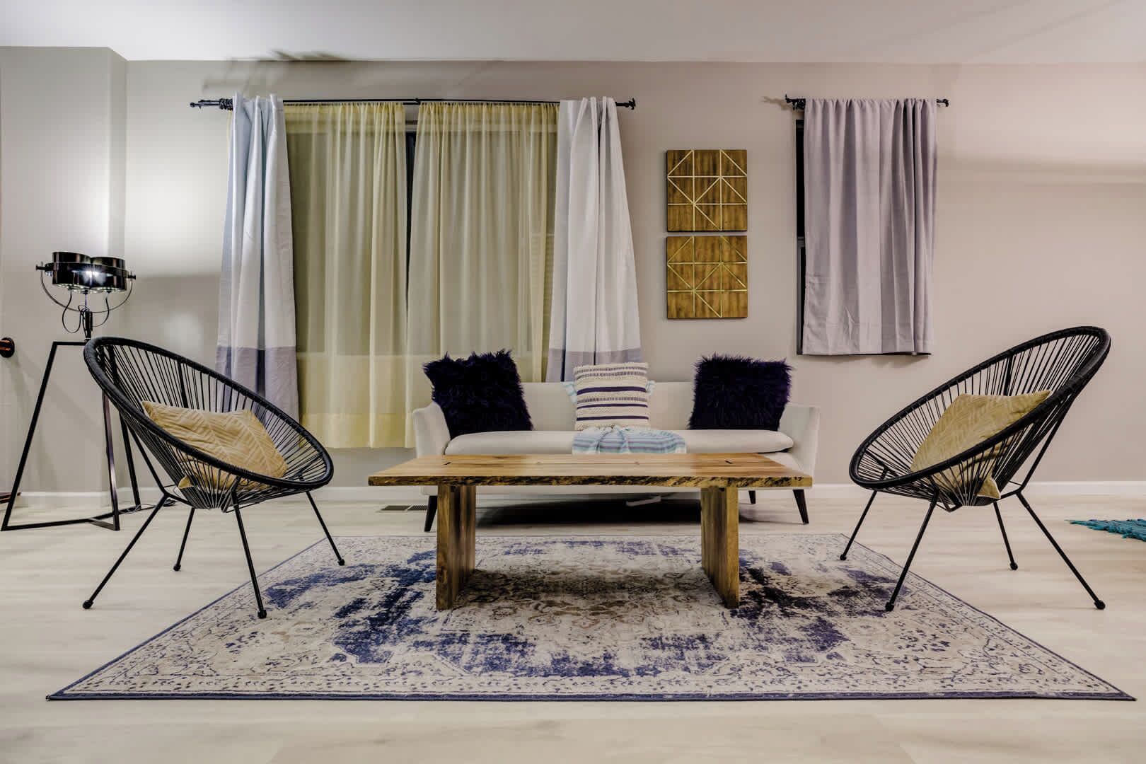 TV, video games, books, offices