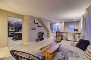 TV, video games, books, offices