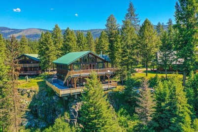 Dog Creek Lodge; Luxury Estate Near Whitefish, MT