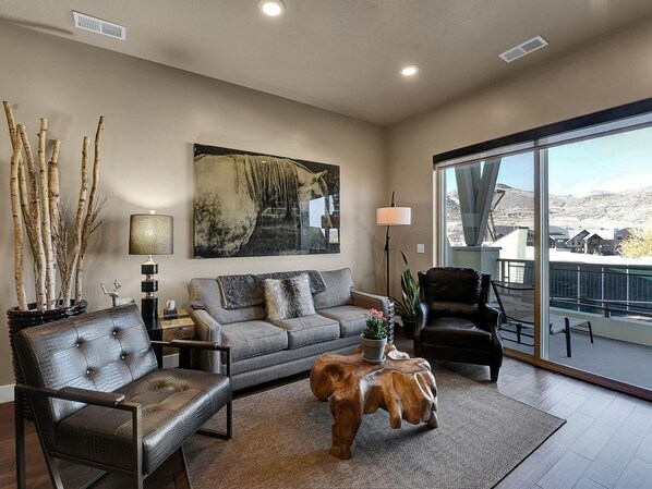 House, 2 Bedrooms | Living room | Fireplace - Newpark Terrace by Blueswell (Park City)
