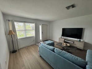 Smart-TV og stereoanlegg