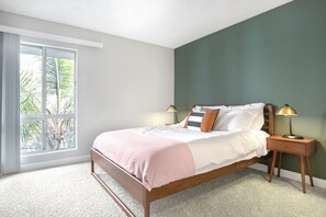 1 chambre, fer et planche Ă repasser, Wi-Fi, draps fournis