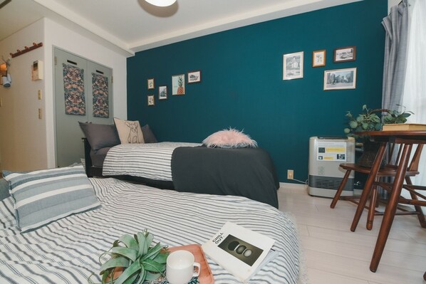 1 bedroom, desk, iron/ironing board, free WiFi
