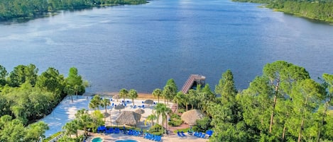 Una piscina climatizada