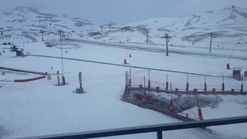 Blick von der Unterkunft