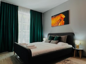 Apartment Coral | 1 間臥室、獨特裝潢、布置獨特、熨斗/熨衣板