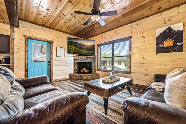 Älytelevisio, takka