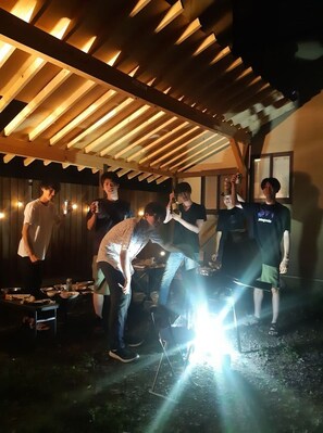 Outdoor dining - Go to target Close to Oshino Hakkai CTForest / Minamitsuru-gun Yamanashi (Minamitsuru-gun)