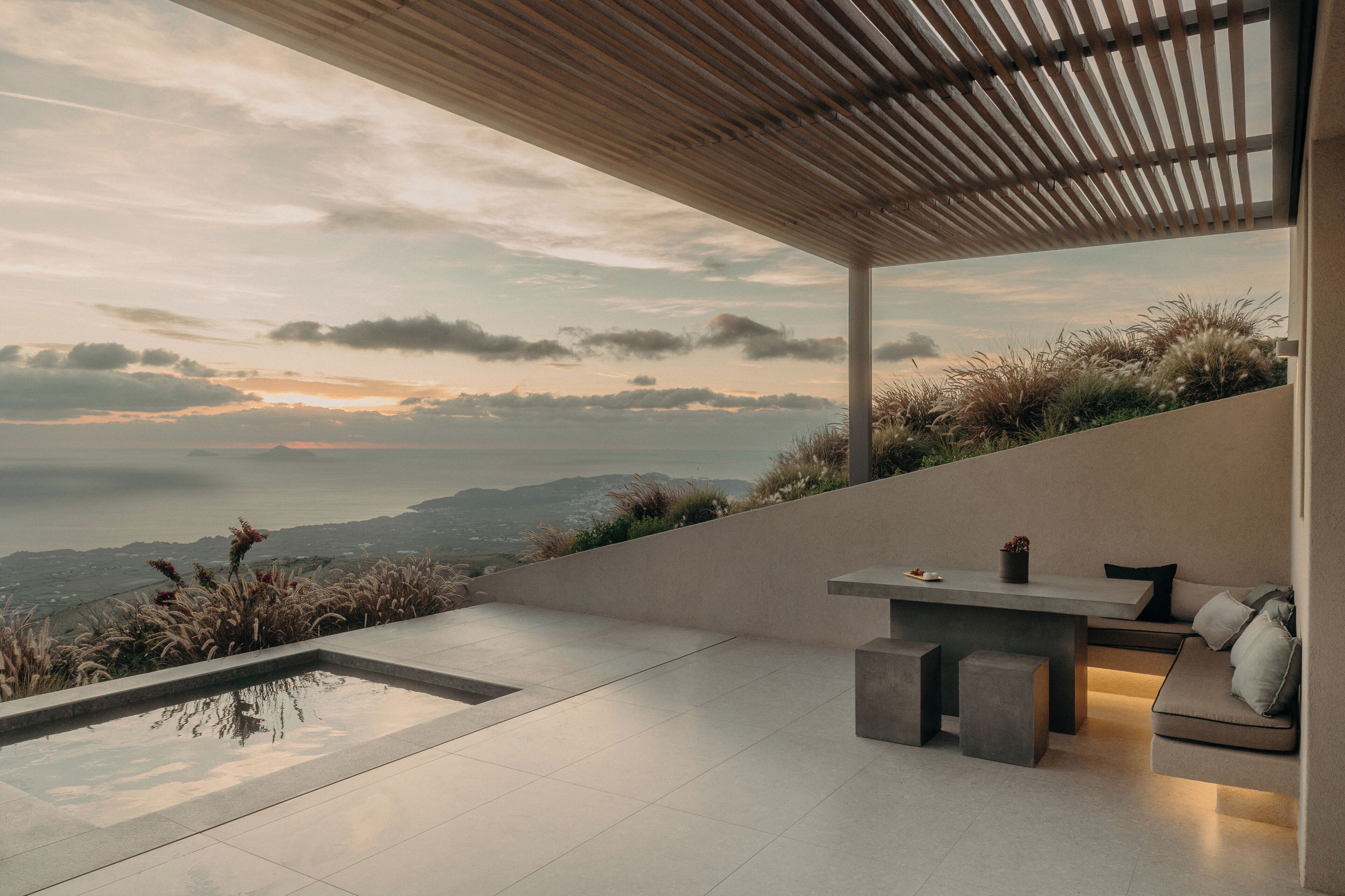 Master Villa with Private Pool, Heated Plunge Pool and Sea View | Terrace/patio