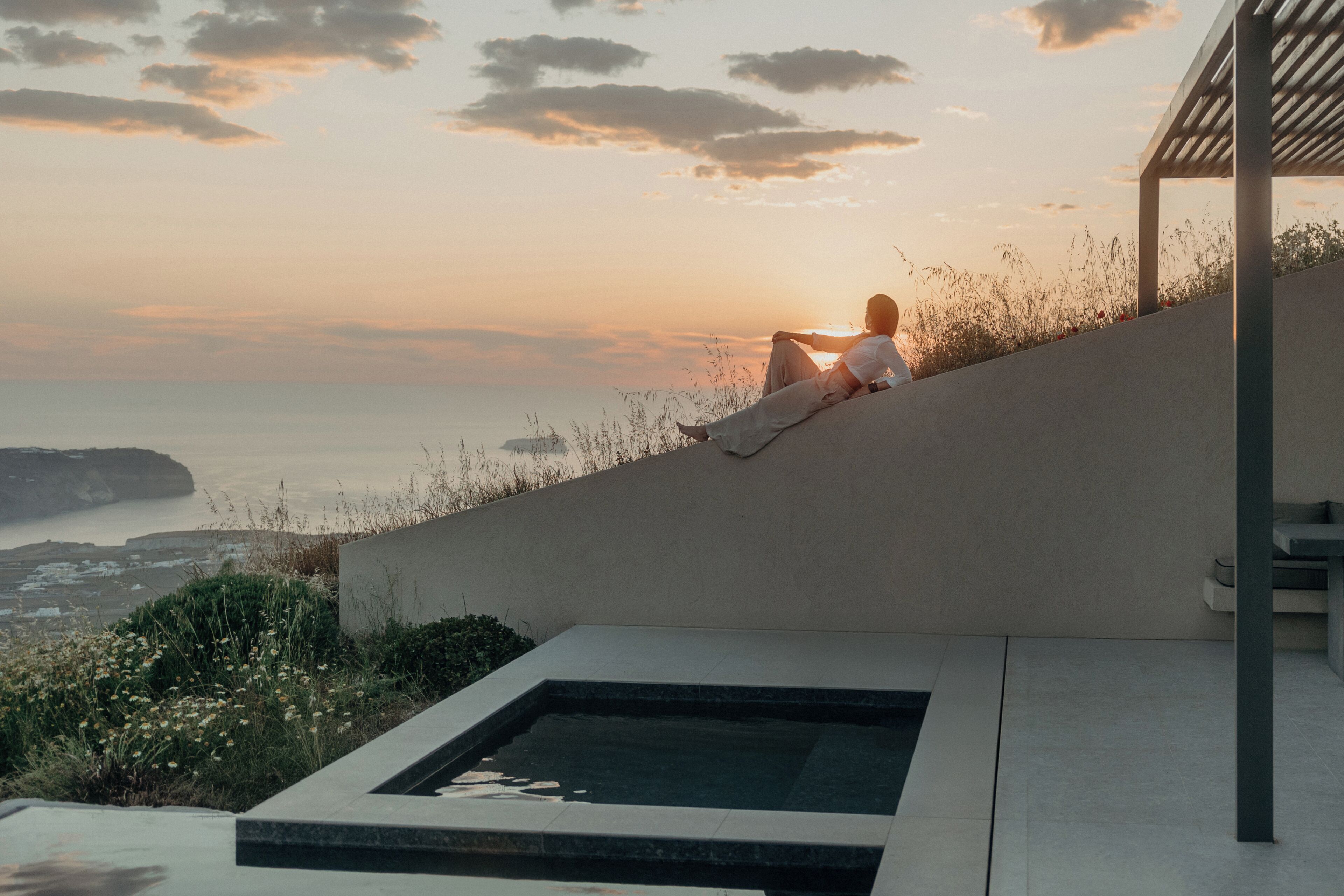 Panoramic Villa with Private Pool, Heated Plunge Pool and Sea View | Hiên