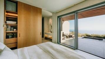 Junior Villa with Private Heated Plunge Pool and Sea View | View from room