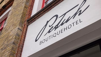 Fassade der Unterkunft