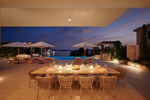 Udendørs spisemuligheder