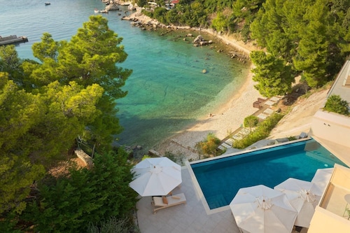 Luxury Beachfront Villa Hvar Deluxe II with Pool