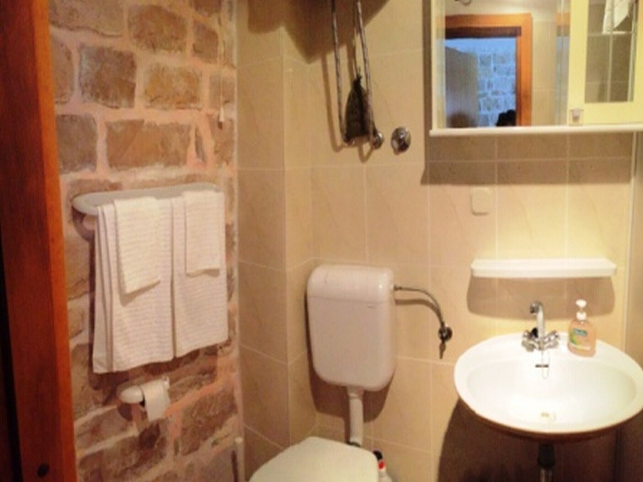 Studio (Studio Apartment) | Bathroom | Shower, towels