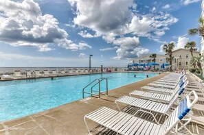 Beheizter Pool