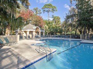 Pool - 174 Colonnade Club - Shipyard - 2 Bed 2 Bath Sleeps 5 - Hilton Head Rentals (Hilton Head Island)