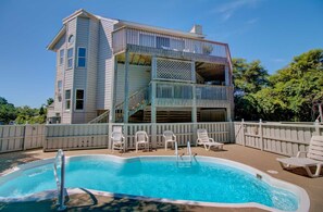 Pool - Do Duck Inn 4 Bedroom Home in the Heart of Duck (Duck)