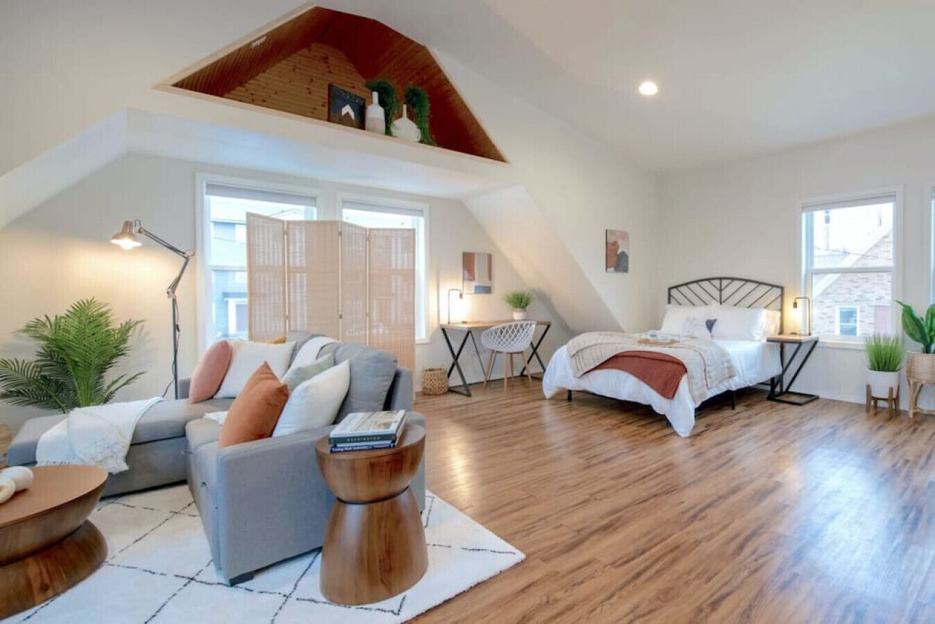 Desk, iron/ironing board, travel crib, free WiFi