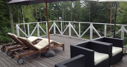 Country house by the lake