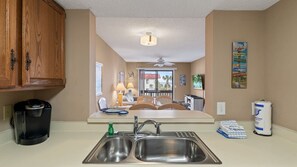 Interior - Ocean View 2BR Getaway with Balcony, Pools, and Free Activities (St. Augustine)