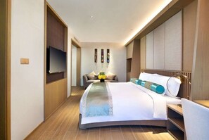 Premium kamer, 1 kingsize bed, niet-roken, uitzicht op zee