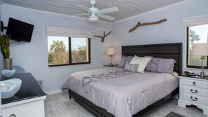 2 bedrooms, desk, iron/ironing board, free WiFi