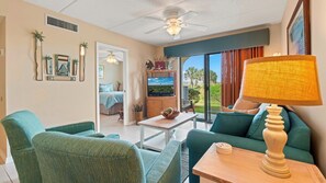 2 bedrooms, desk, iron/ironing board, travel crib - 3126 Ocean Front 1st Floor (St. Augustine)