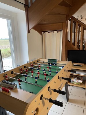 Games room - Family cottage near Chambord Gite de Masne (41500 COURBOUZON)