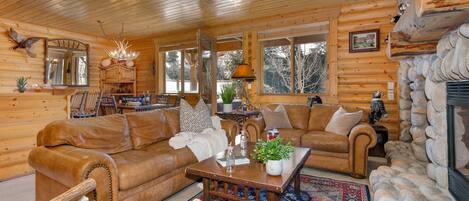 تلفزيون، مدفأة