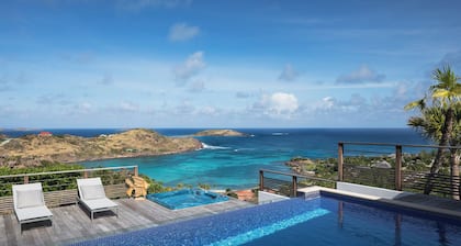 Villa Endeavour So private, breathtaking ocean views, direct from owner !
