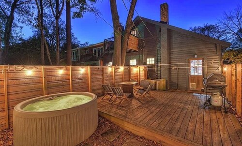 Hot Tub-Plaza Midwood-Walkable
