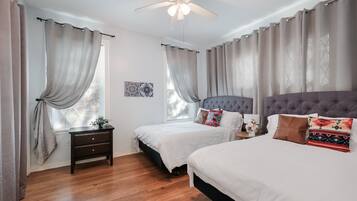 2 habitaciones, tabla de planchar con plancha y wifi gratis