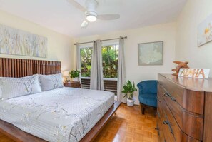2 bedrooms, iron/ironing board, travel cot, free WiFi