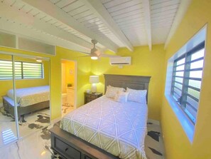 2 soverom, strykejern/-brett, wi-fi (inkludert) og sengetøy