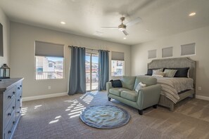 7 bedrooms, iron/ironing board, travel crib, WiFi