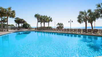 Indoor pool, a heated pool