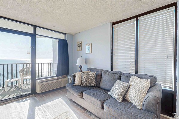 TV, DVD player, video library